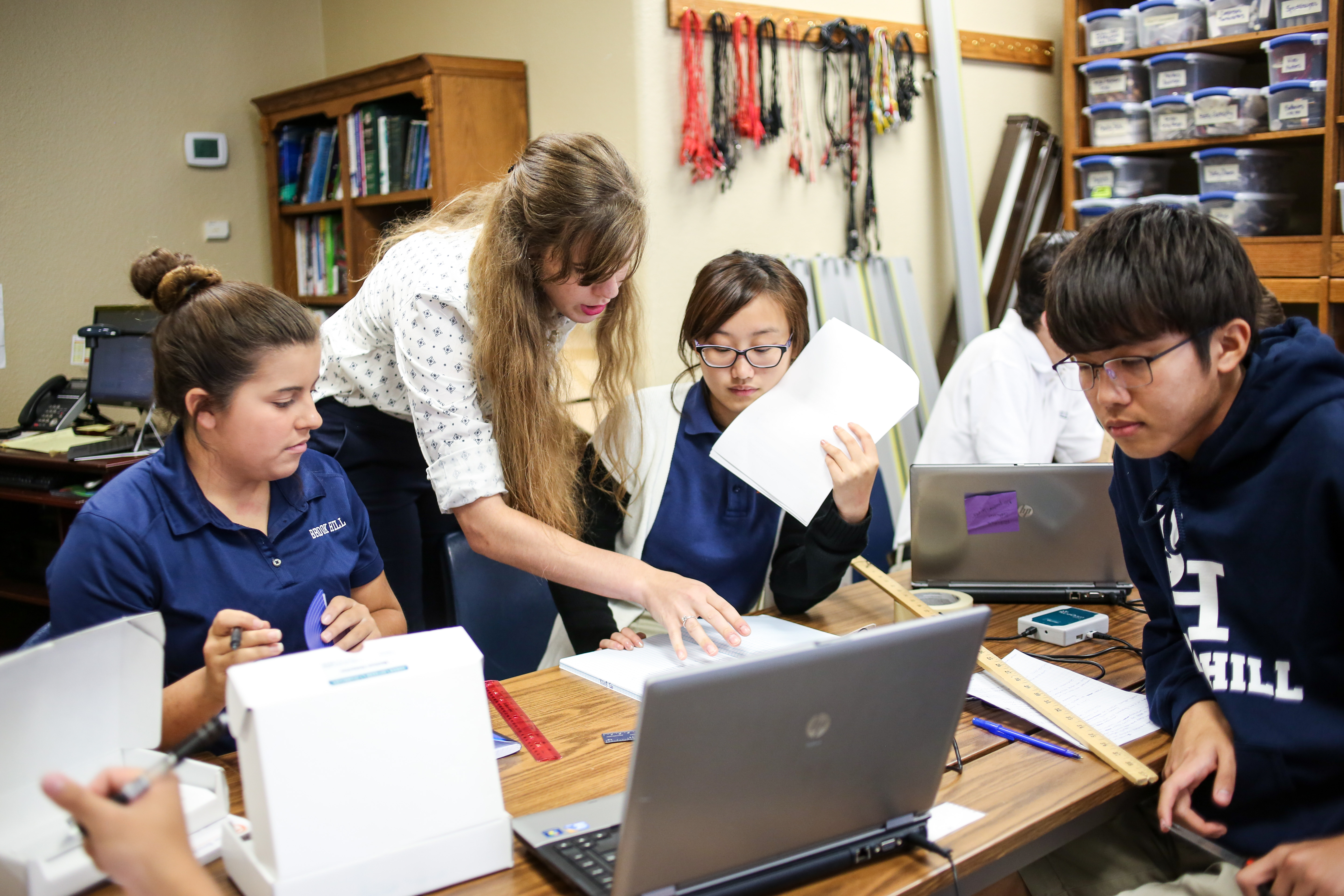 Experimenting with Motion in Physics - The Brook Hill School