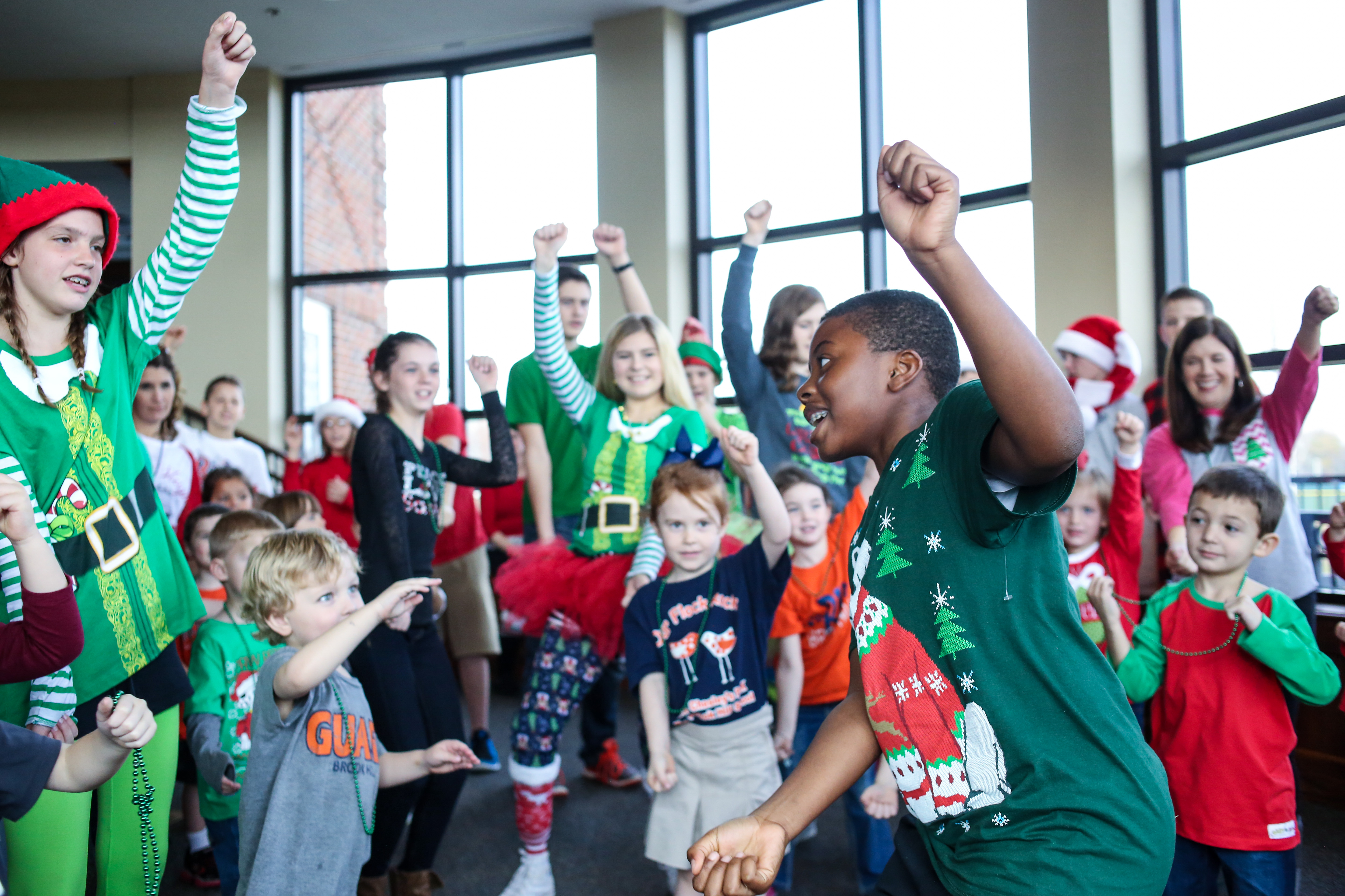 Middle School Serves Up Christmas Fun | Brook Hill School | Tyler, TX