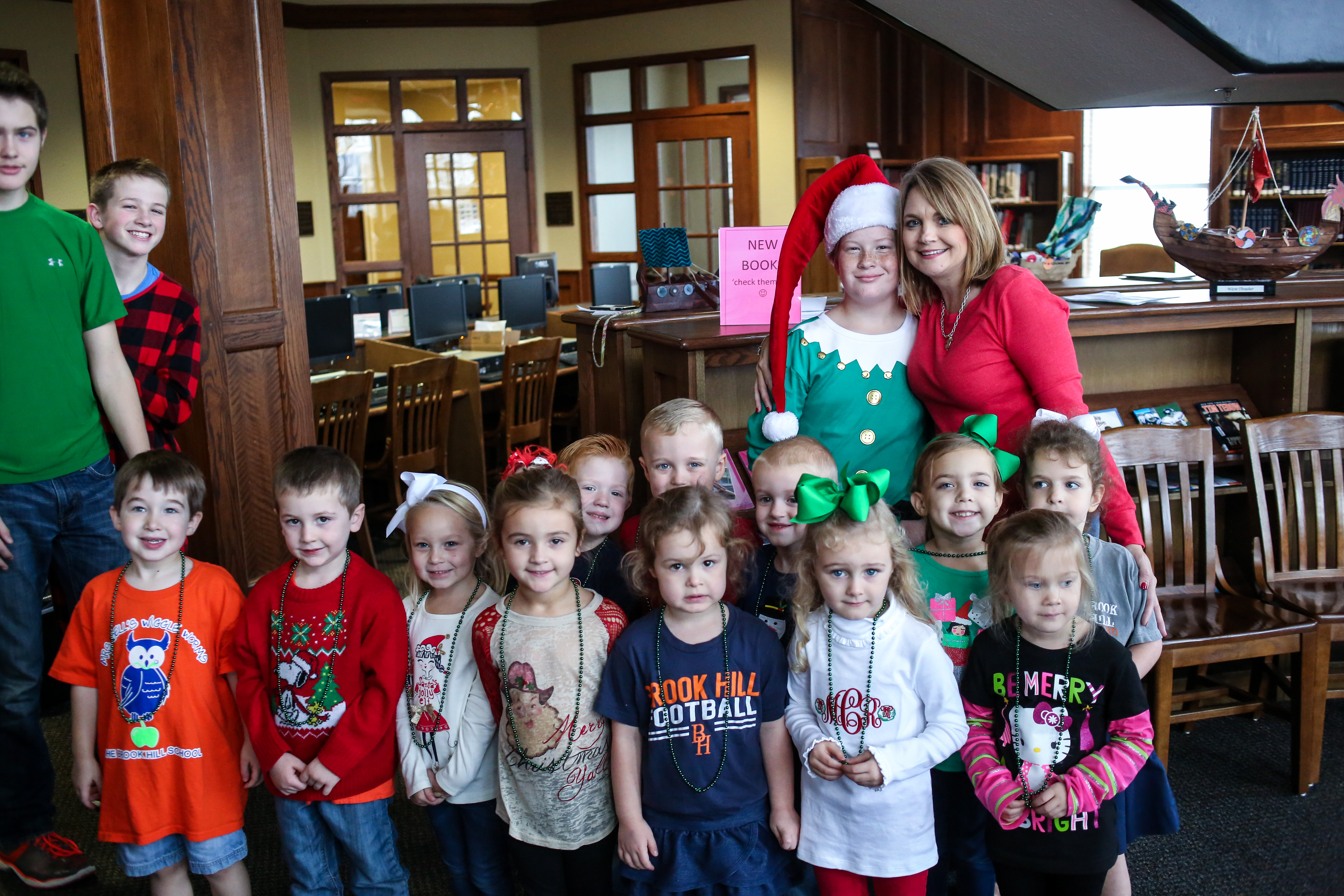 Middle School Serves Up Christmas Fun - Brook Hill School - Tyler, TX