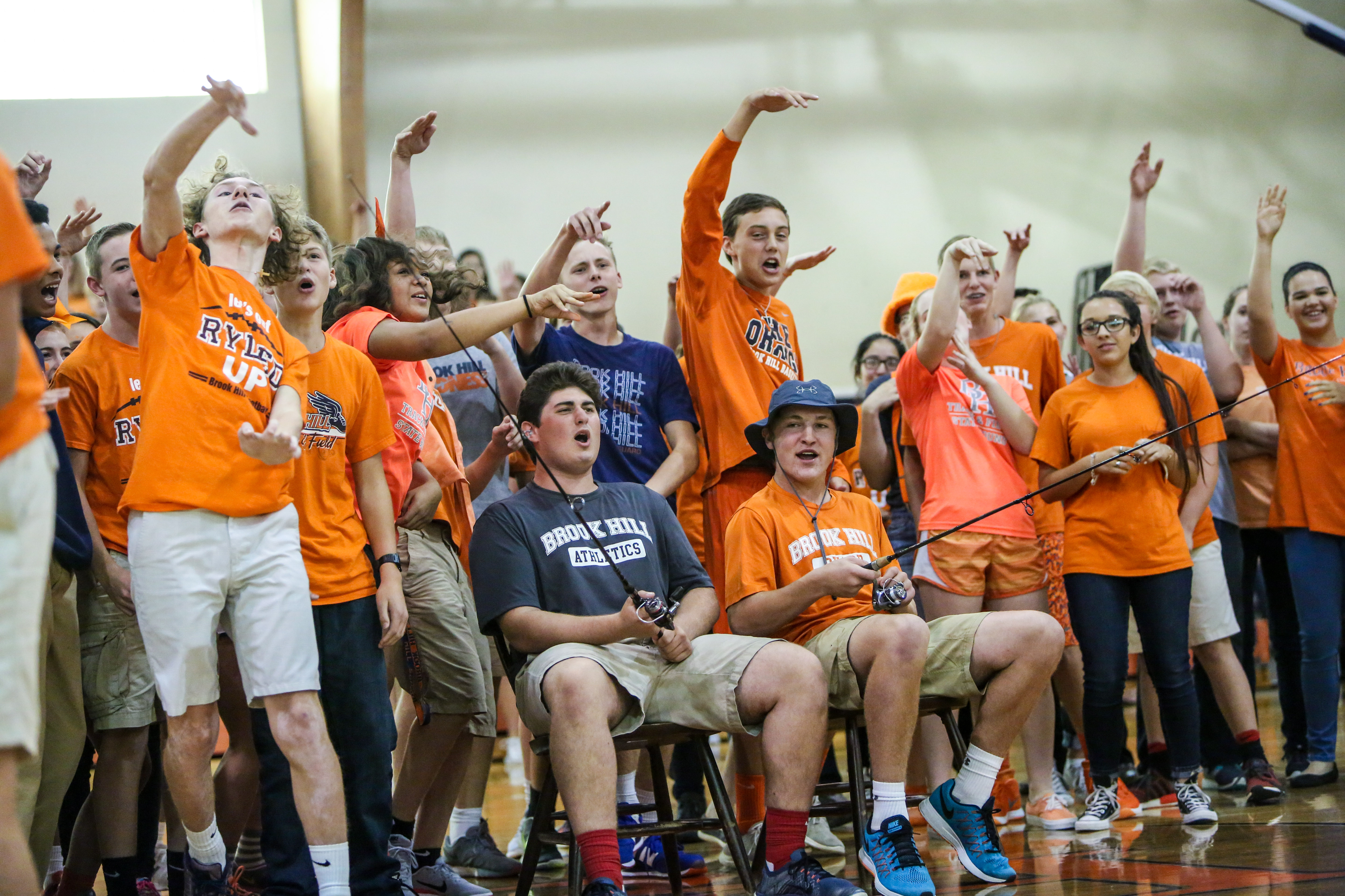 All Orange Spirit Competition - The Brook Hill School