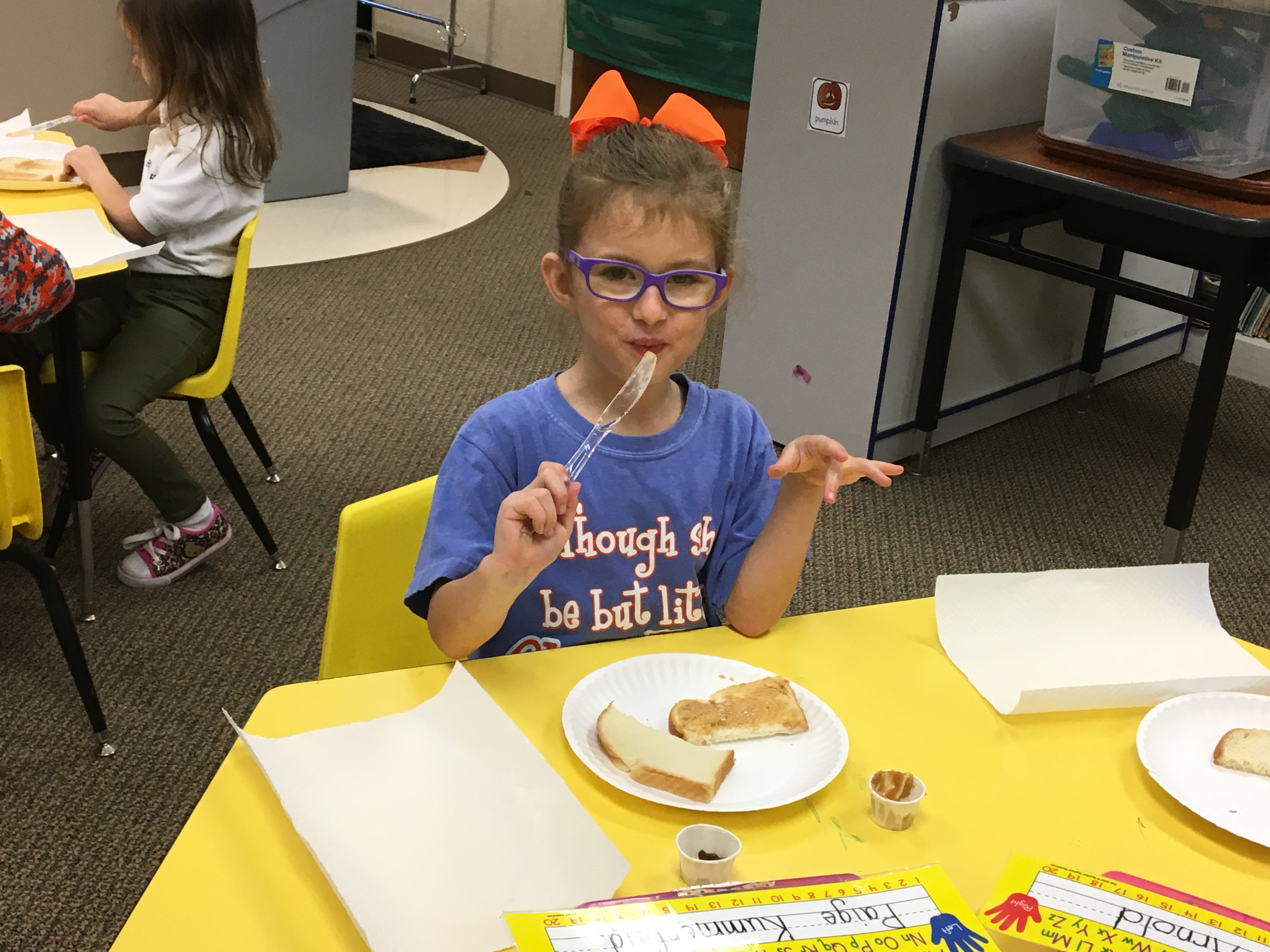 PB & “J” At The Lower School - The Brook Hill School