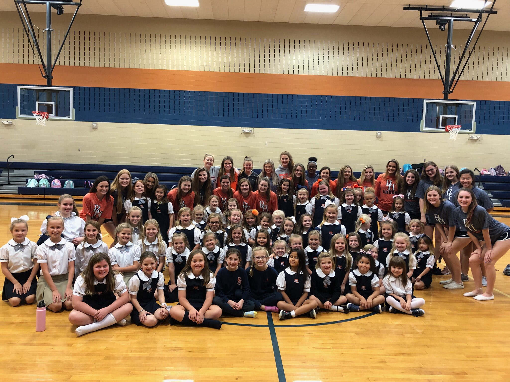 Lower School Cheer - The Brook Hill School